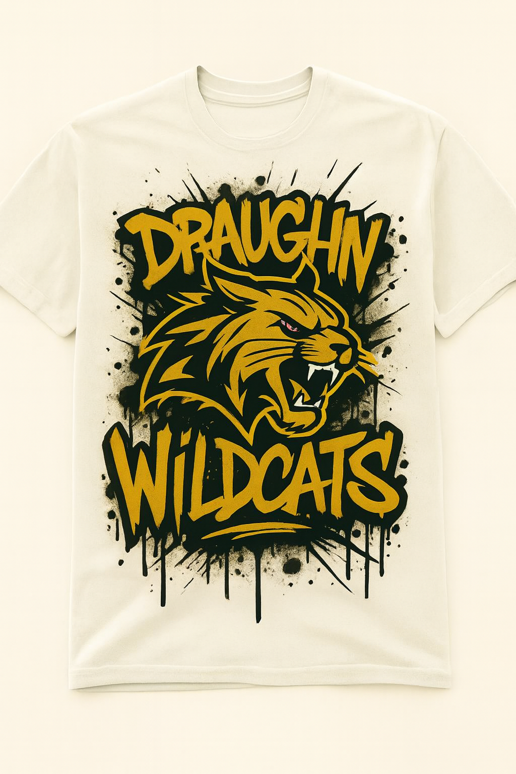 Draughn Wildcats Graffiti T-Shirt