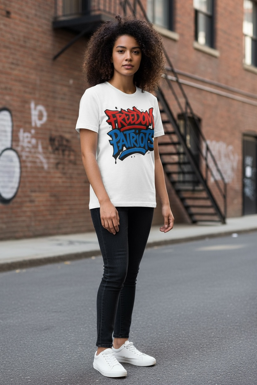 Freedom Patriots Graffiti T-Shirt