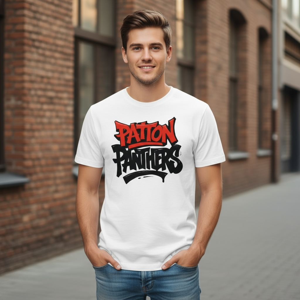 Patton Panthers Graffiti T-shirt